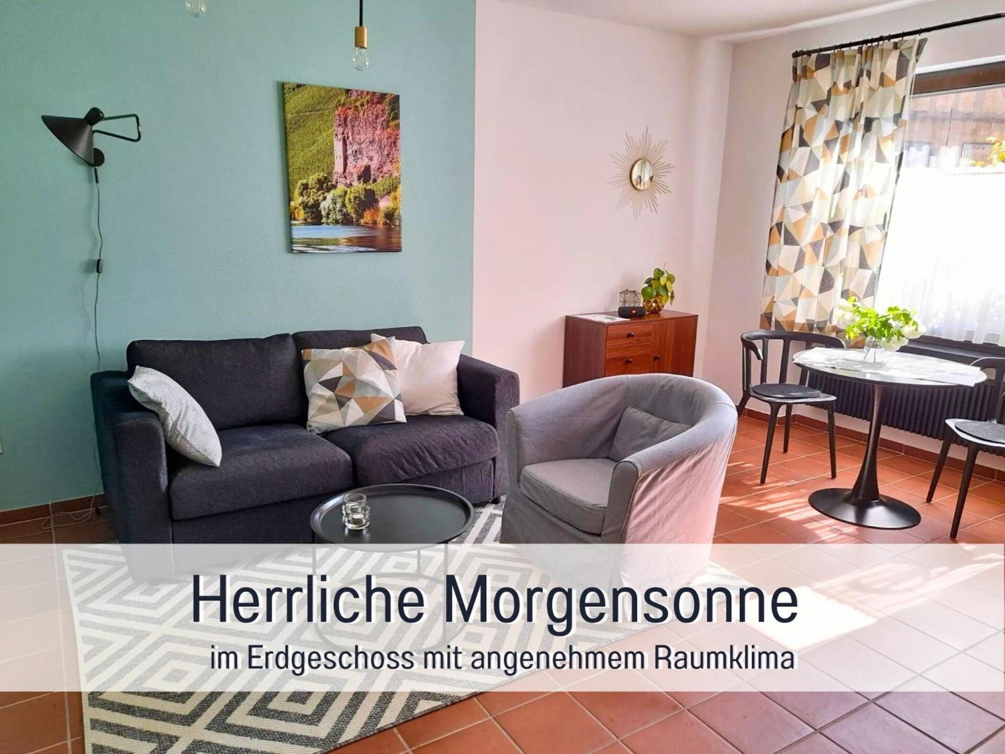 Ferienhaus Schwaab-Scherr, Genau Zwischen Bernkastel-Kues Und Traben-Trarbach, Mit Kostenlosem Oepnv-Ticket Fuer Bus Und Bahn, Parkplaetzen, Fahrradgarage Und Vielen Tipps Erden Exterior foto